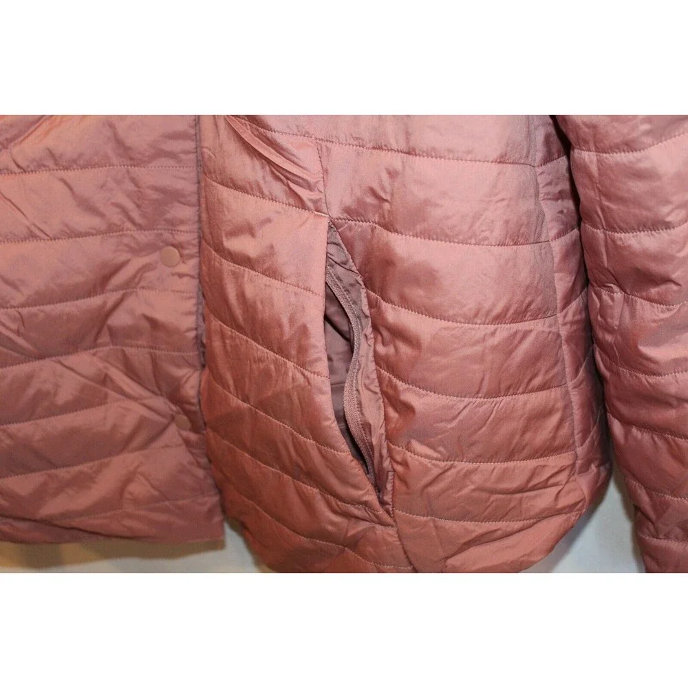 Lululemon Women's Switch Please Reversible Shacket Chalky Rose Pink‎ Sz 10 NEW